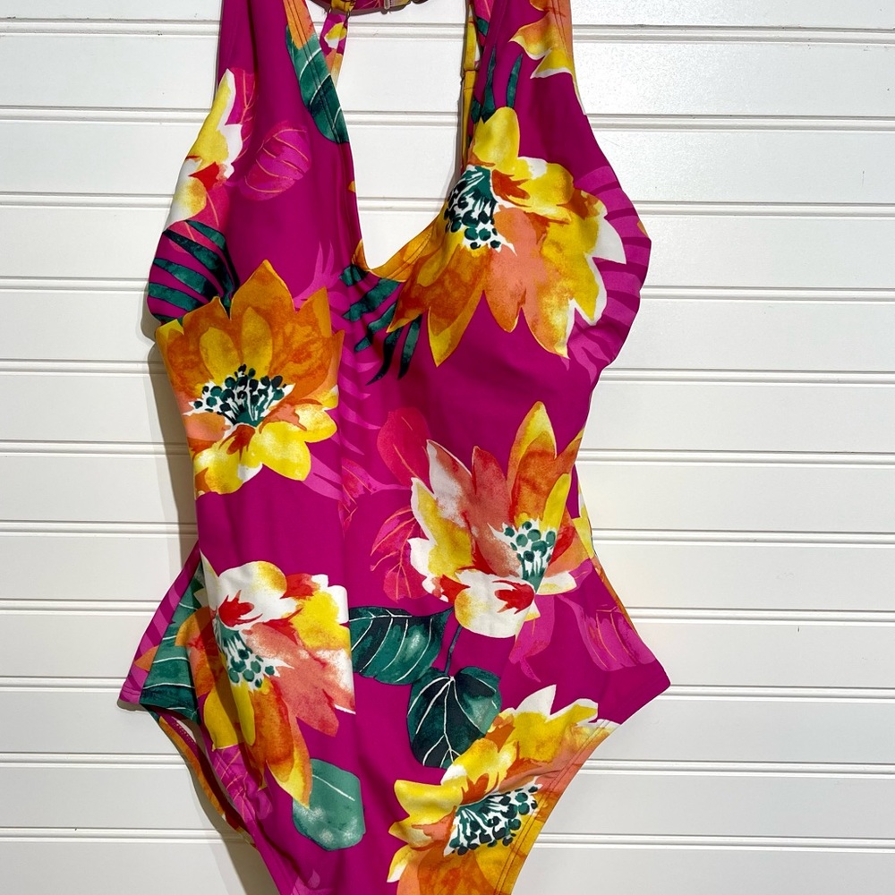 Adorable Tropical One Piece Swimsuit from Kona SOL!
